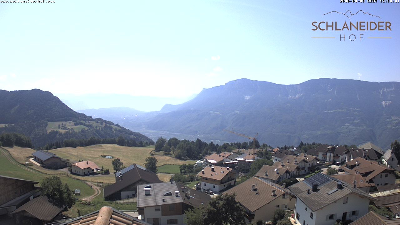 Archiv Foto Webcam Schlaneiderhof - Mölten