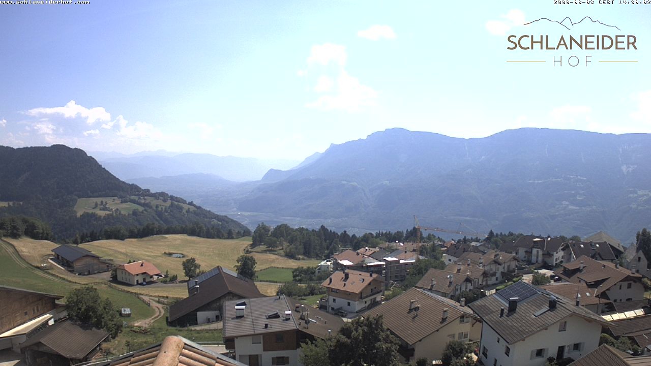 Archiv Foto Webcam Schlaneiderhof - Mölten