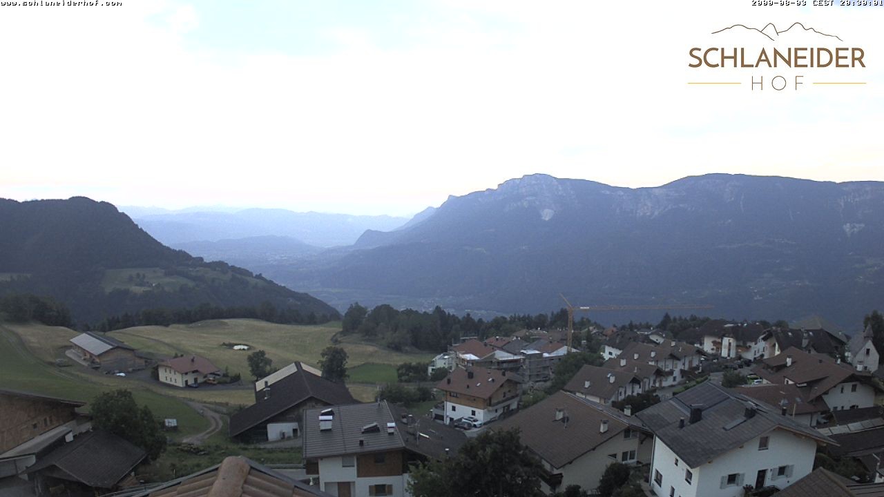 Archiv Foto Webcam Schlaneiderhof - Mölten