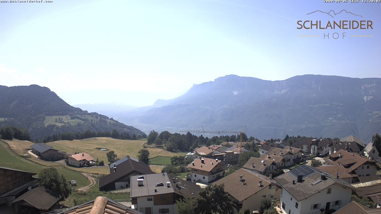 Archiv Foto Webcam Schlaneiderhof - Mölten