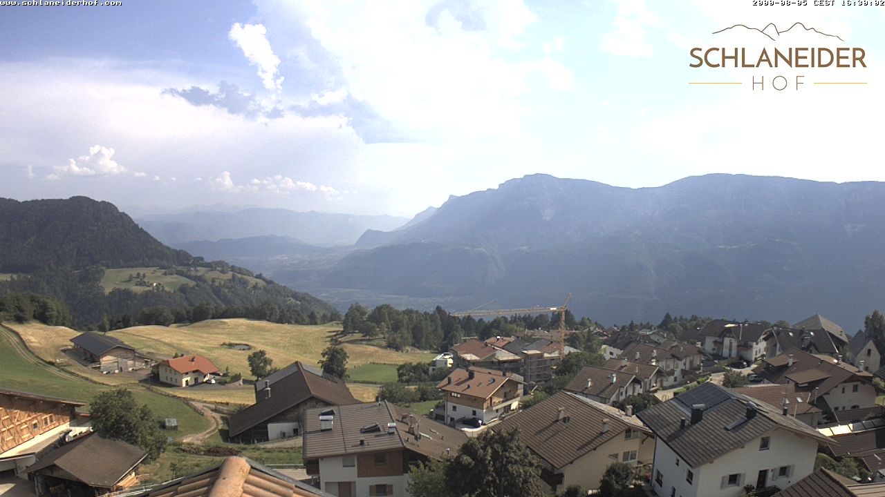 Archiv Foto Webcam Schlaneiderhof - Mölten