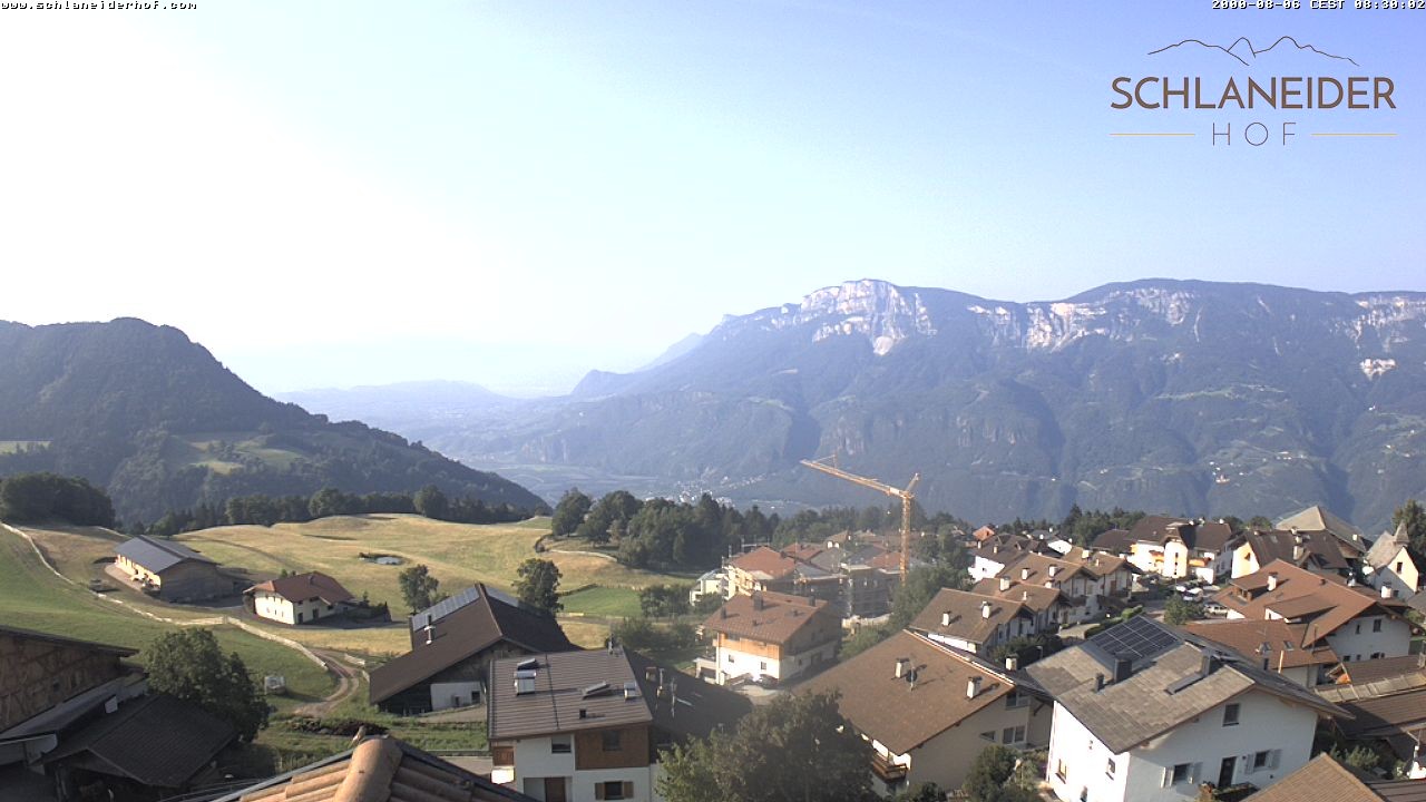 Archiv Foto Webcam Schlaneiderhof - Mölten