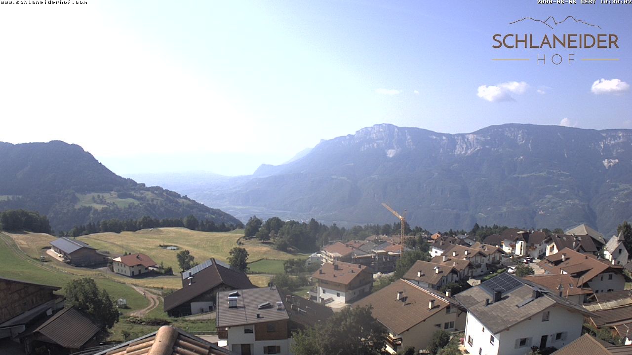 Archiv Foto Webcam Schlaneiderhof - Mölten