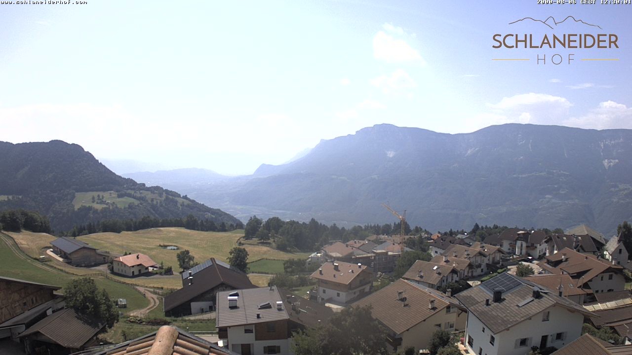Archiv Foto Webcam Schlaneiderhof - Mölten