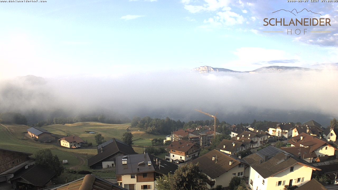 Archiv Foto Webcam Schlaneiderhof - Mölten