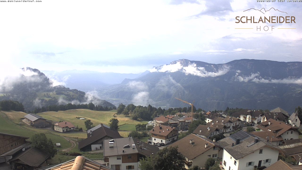 Archiv Foto Webcam Schlaneiderhof - Mölten