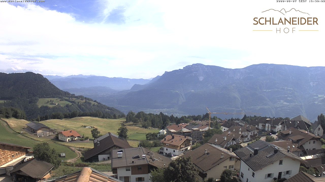 Archiv Foto Webcam Schlaneiderhof - Mölten