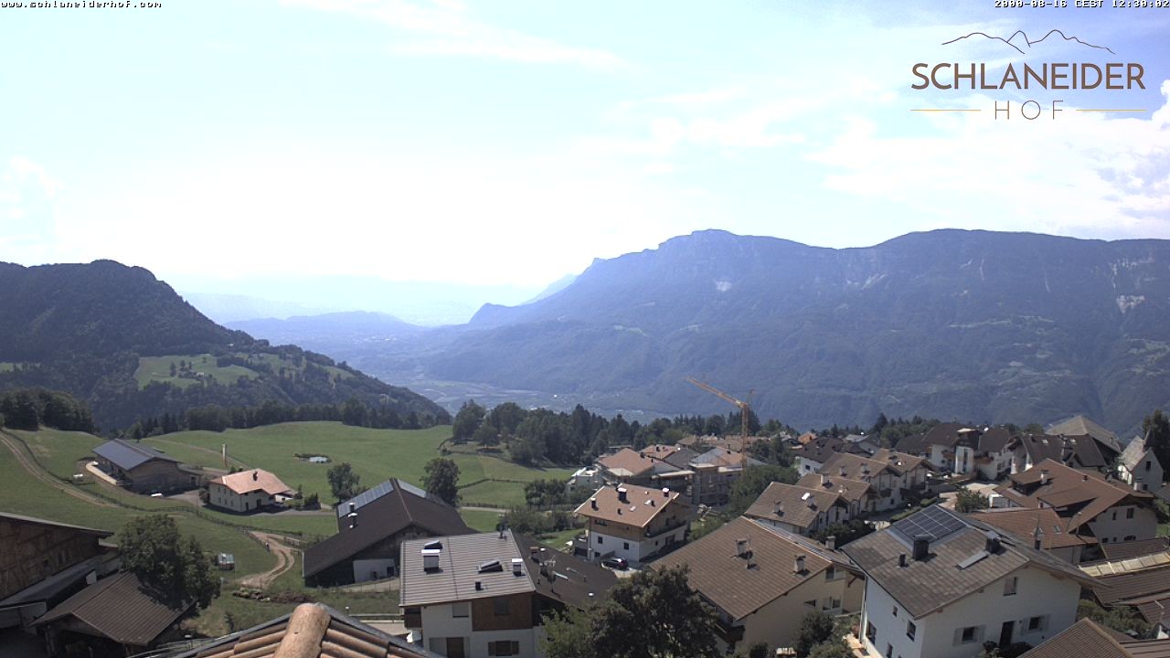 Archiv Foto Webcam Schlaneiderhof - Mölten