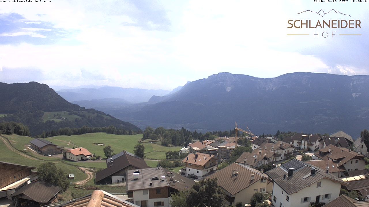 Archiv Foto Webcam Schlaneiderhof - Mölten
