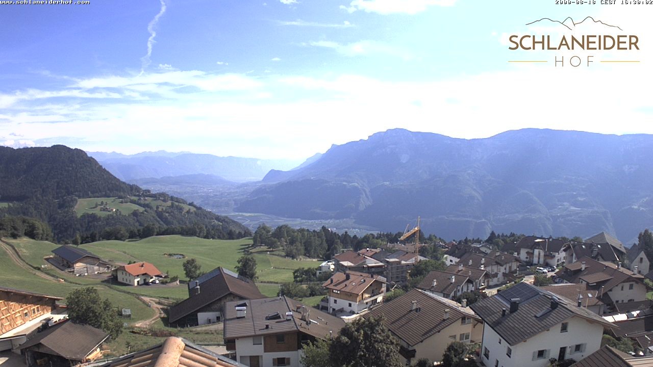 Archiv Foto Webcam Schlaneiderhof - Mölten