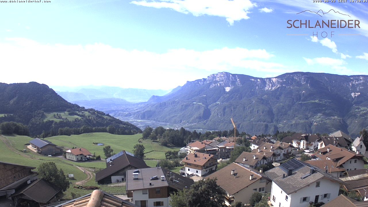 Archiv Foto Webcam Schlaneiderhof - Mölten