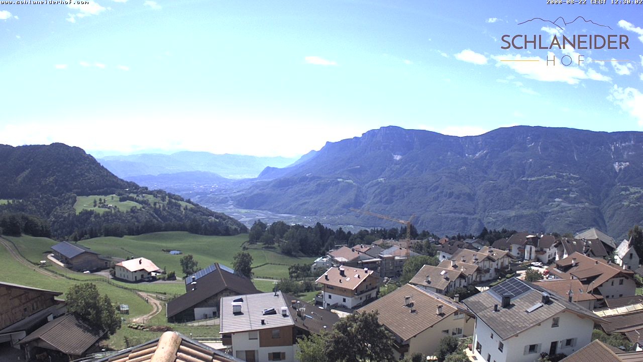 Archiv Foto Webcam Schlaneiderhof - Mölten