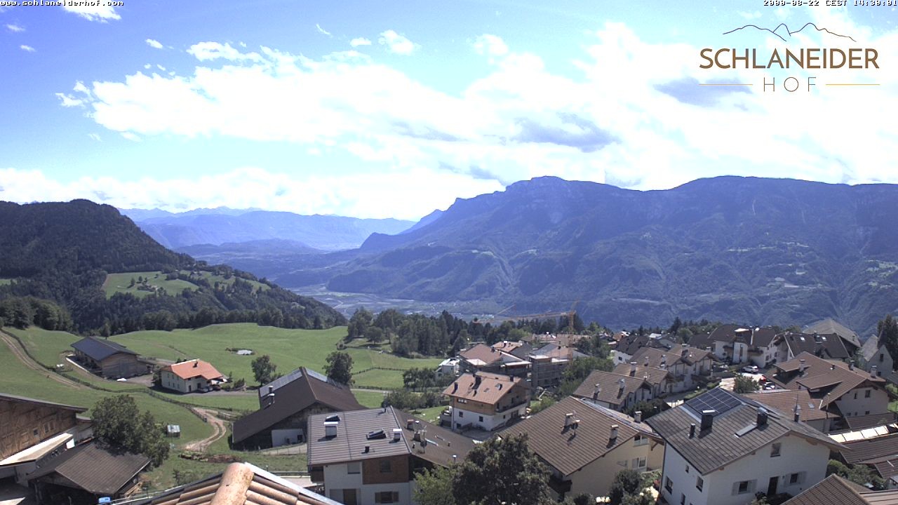 Archiv Foto Webcam Schlaneiderhof - Mölten
