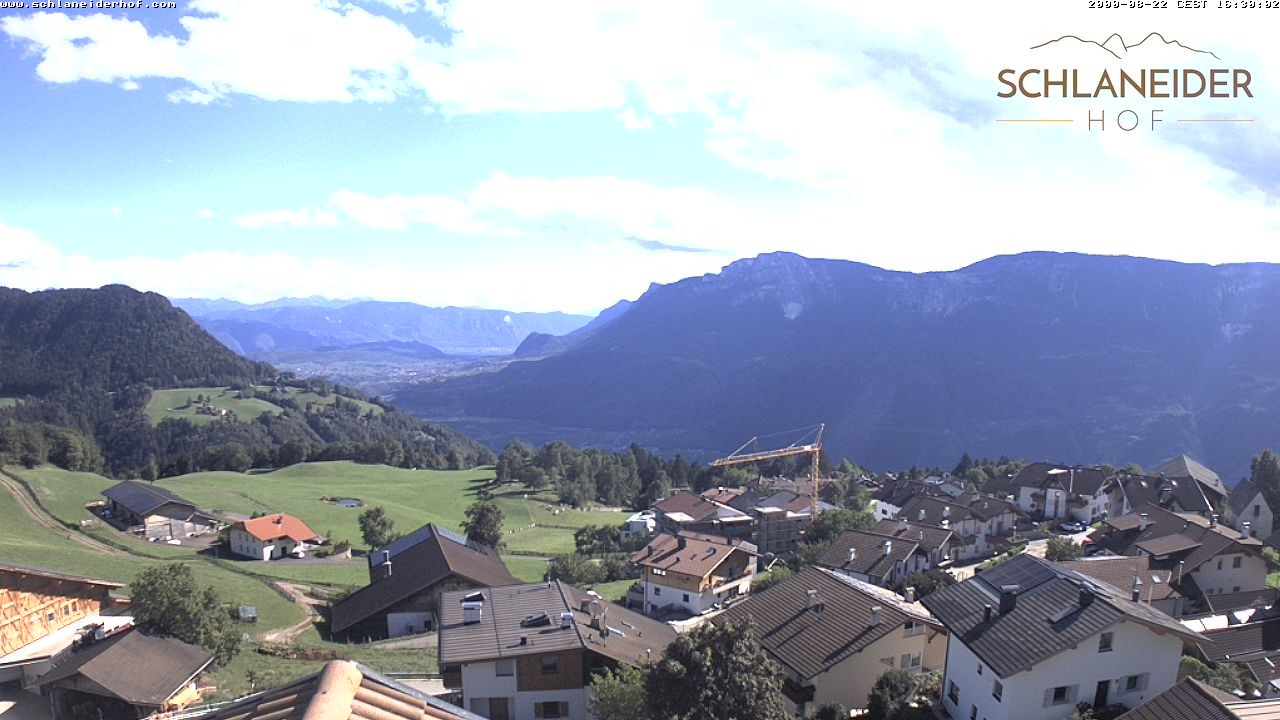 Archiv Foto Webcam Schlaneiderhof - Mölten