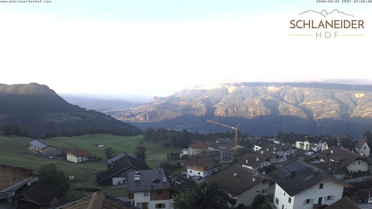 Archiv Foto Webcam Schlaneiderhof - Mölten