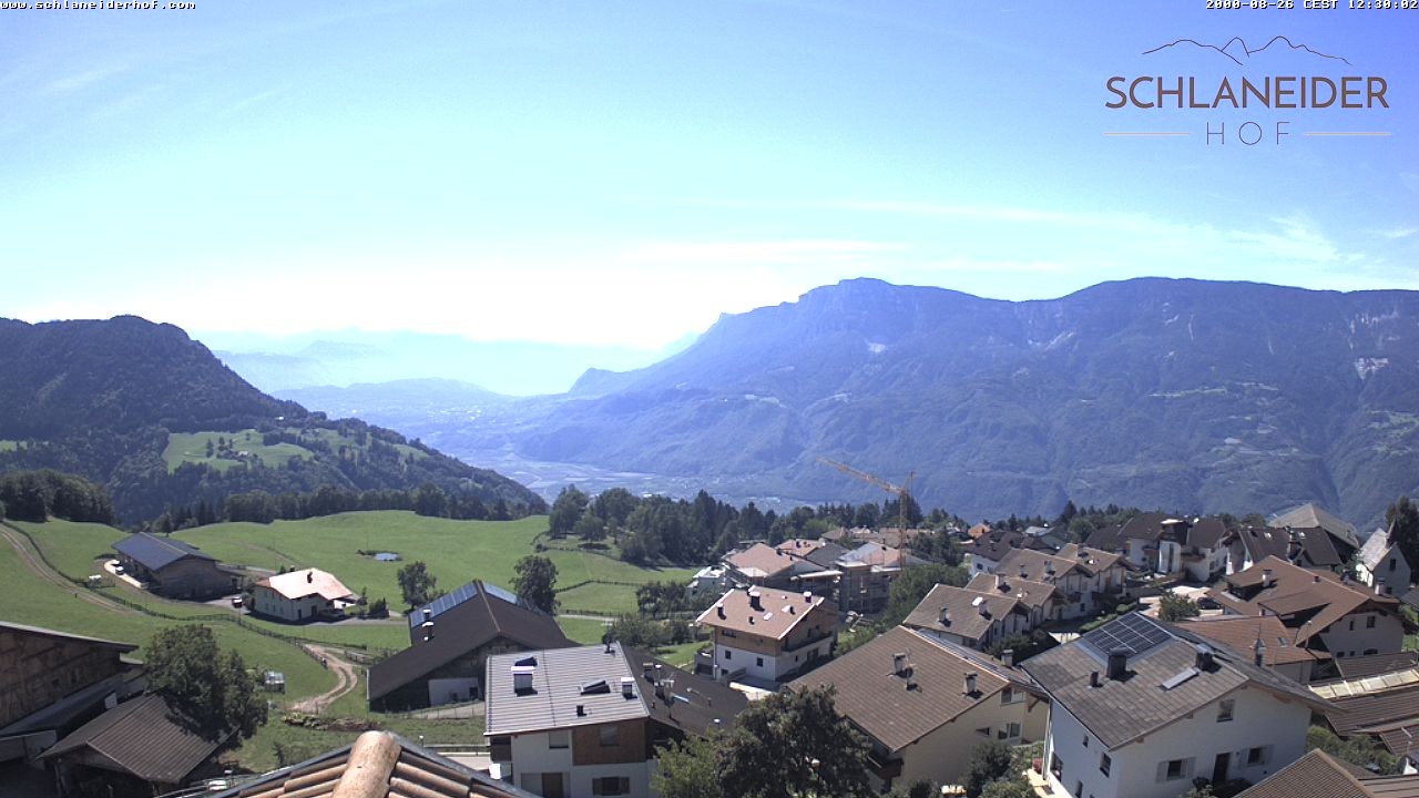 Archiv Foto Webcam Schlaneiderhof - Mölten
