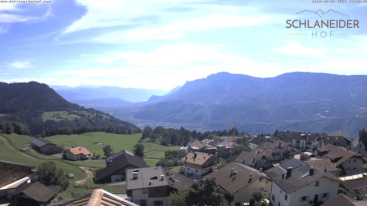 Archiv Foto Webcam Schlaneiderhof - Mölten