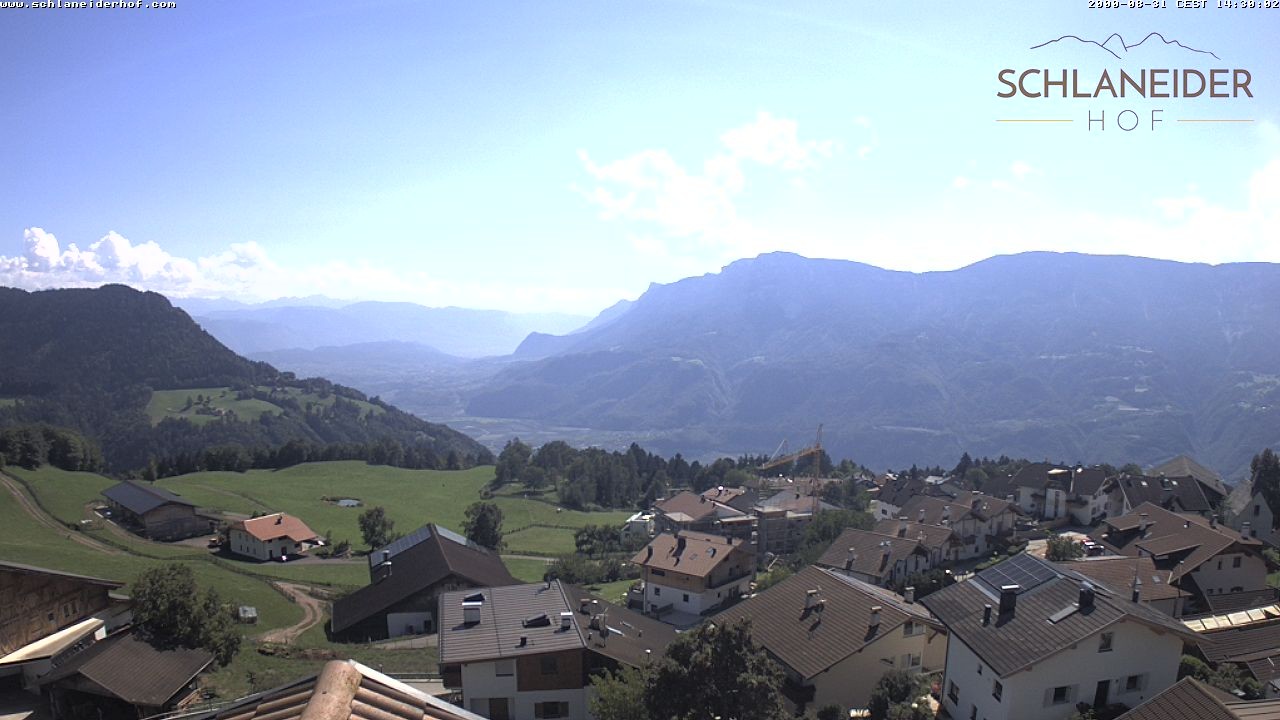 Archiv Foto Webcam Schlaneiderhof - Mölten