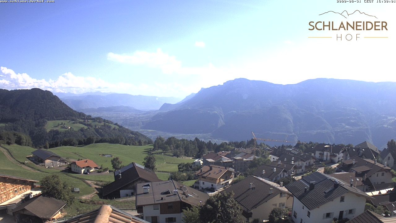 Archiv Foto Webcam Schlaneiderhof - Mölten