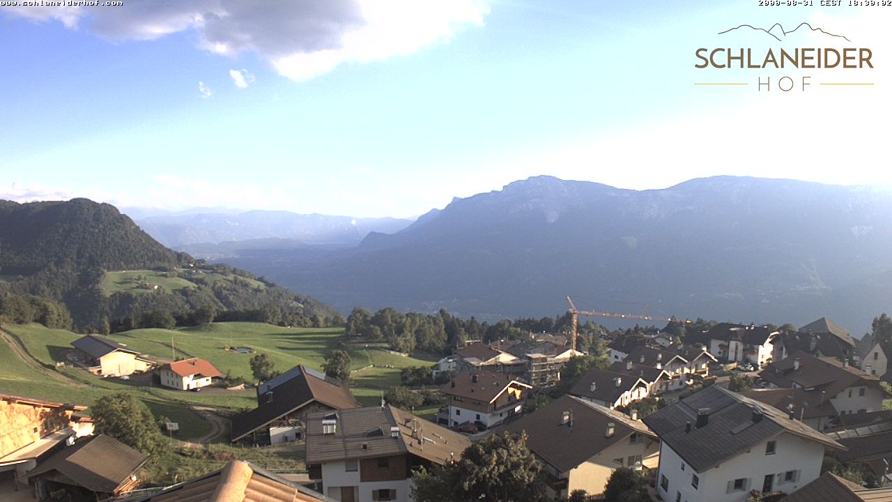 Archiv Foto Webcam Schlaneiderhof - Mölten