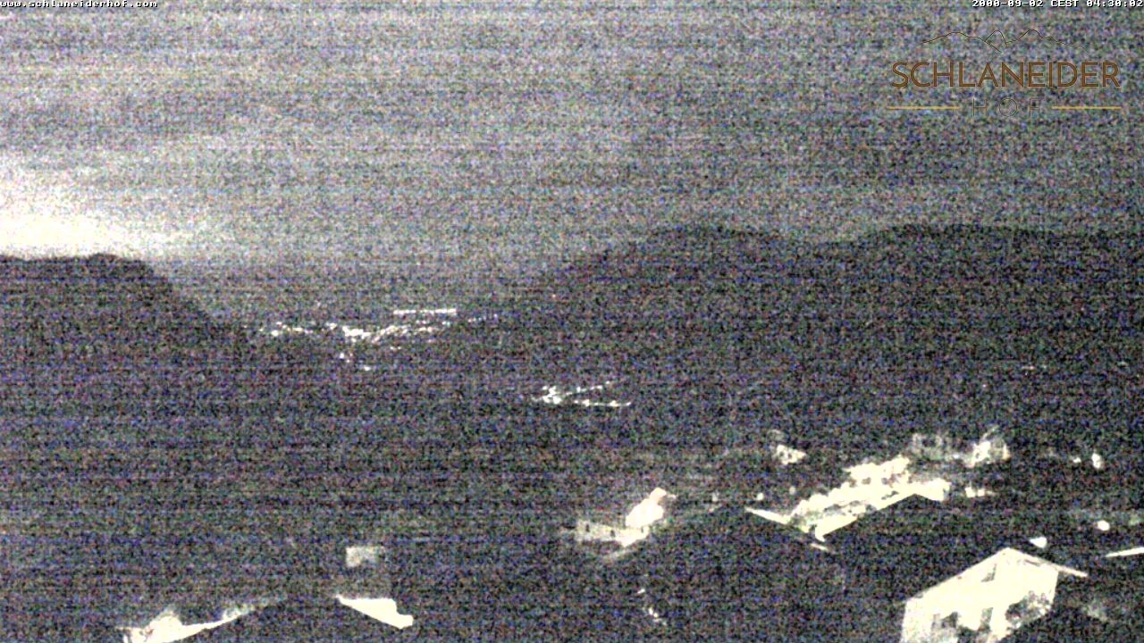 Archived image Webcam Pension Schlaneiderhof, Mölten