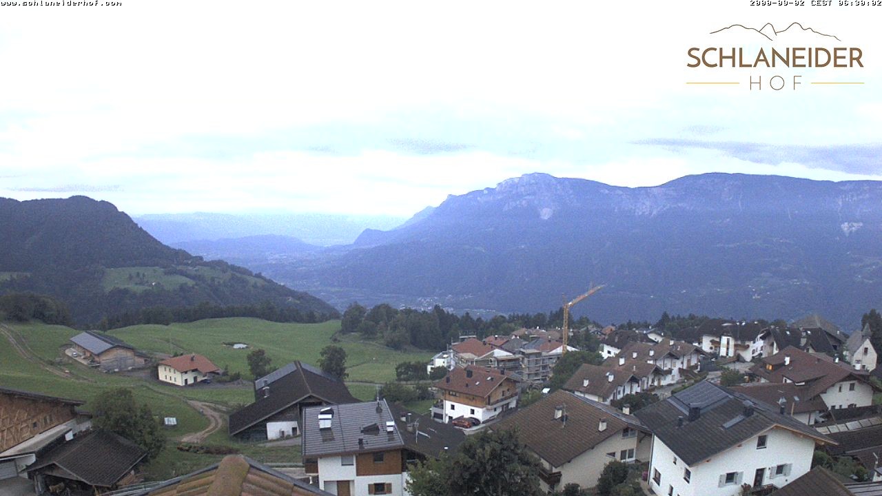 Archived image Webcam Pension Schlaneiderhof, Mölten