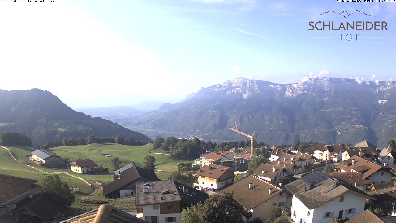 Archived image Webcam Pension Schlaneiderhof, Mölten