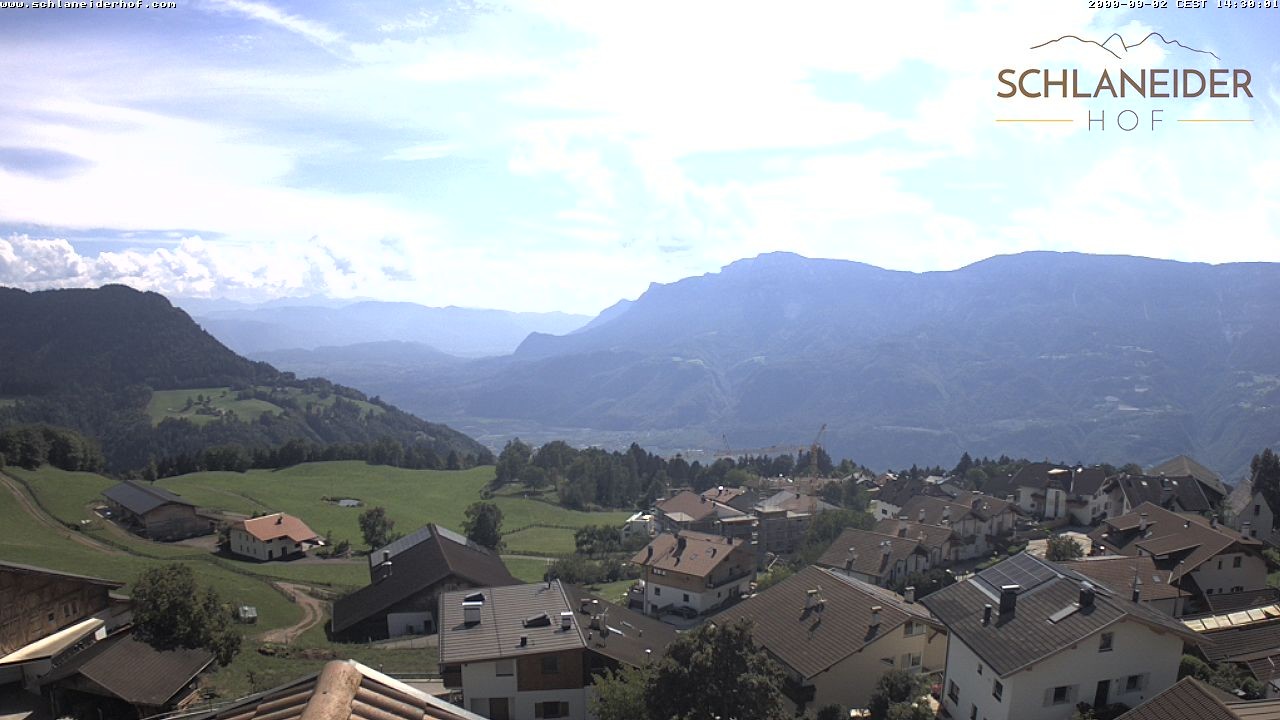 Archived image Webcam Pension Schlaneiderhof, Mölten