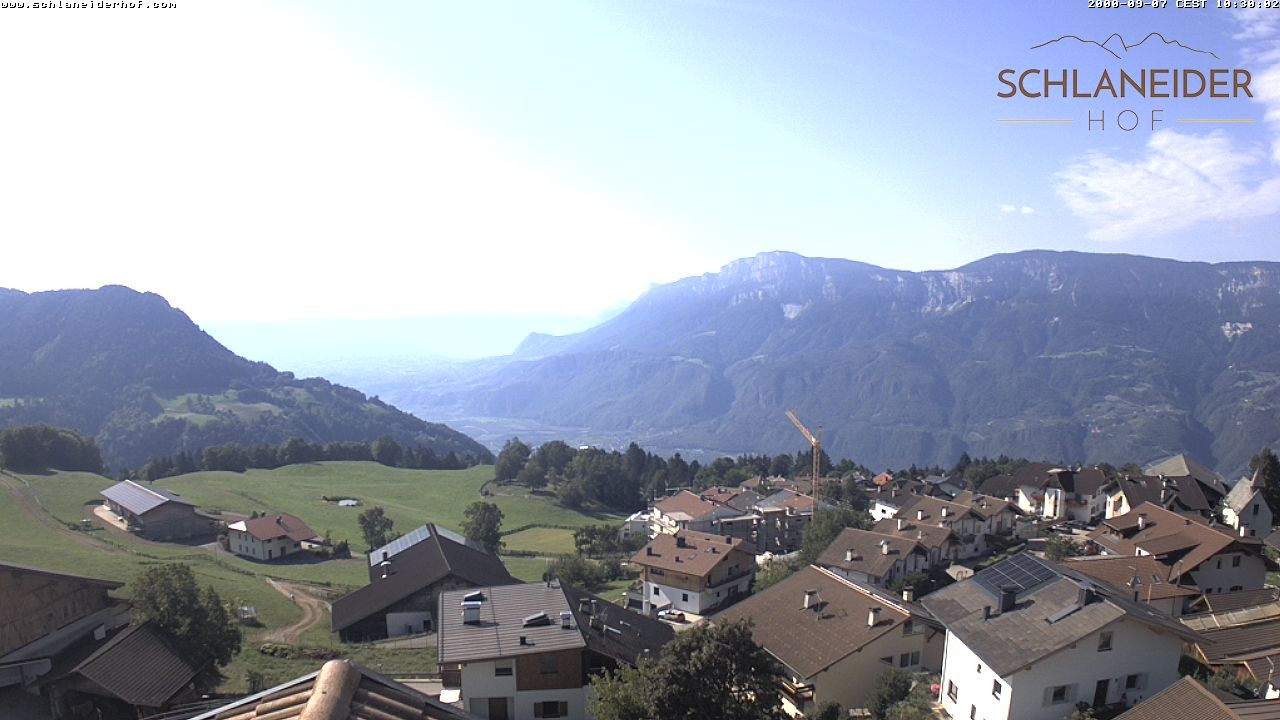Archiv Foto Webcam Schlaneiderhof - Mölten