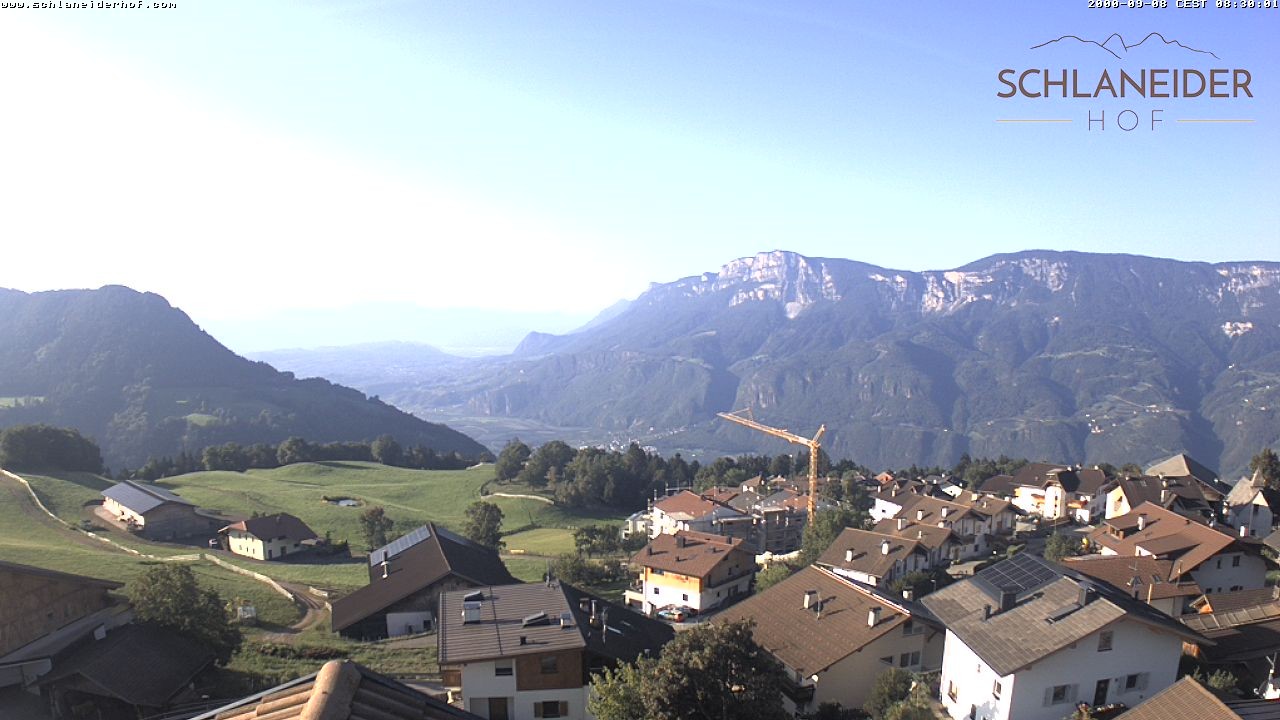 Archiv Foto Webcam Schlaneiderhof - Mölten