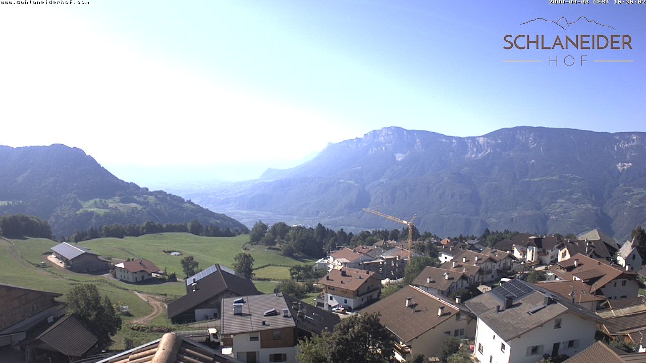 Archiv Foto Webcam Schlaneiderhof - Mölten