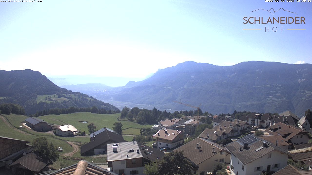 Archiv Foto Webcam Schlaneiderhof - Mölten