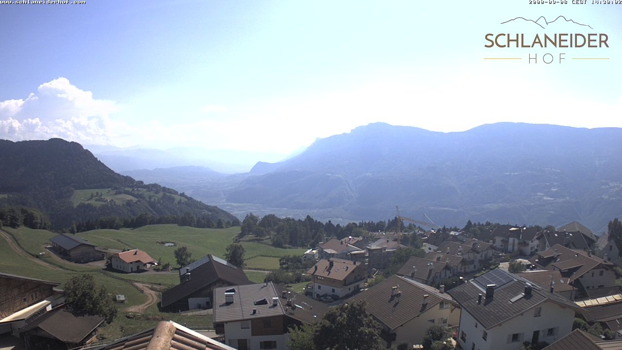 Archiv Foto Webcam Schlaneiderhof - Mölten