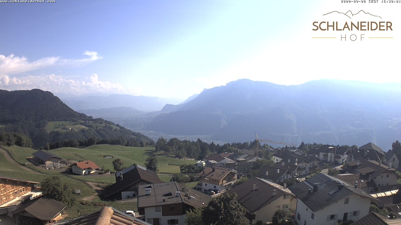 Archiv Foto Webcam Schlaneiderhof - Mölten