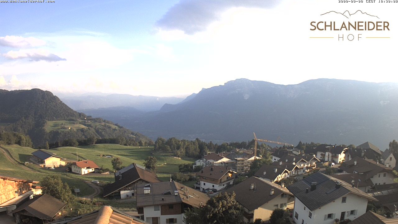 Archiv Foto Webcam Schlaneiderhof - Mölten