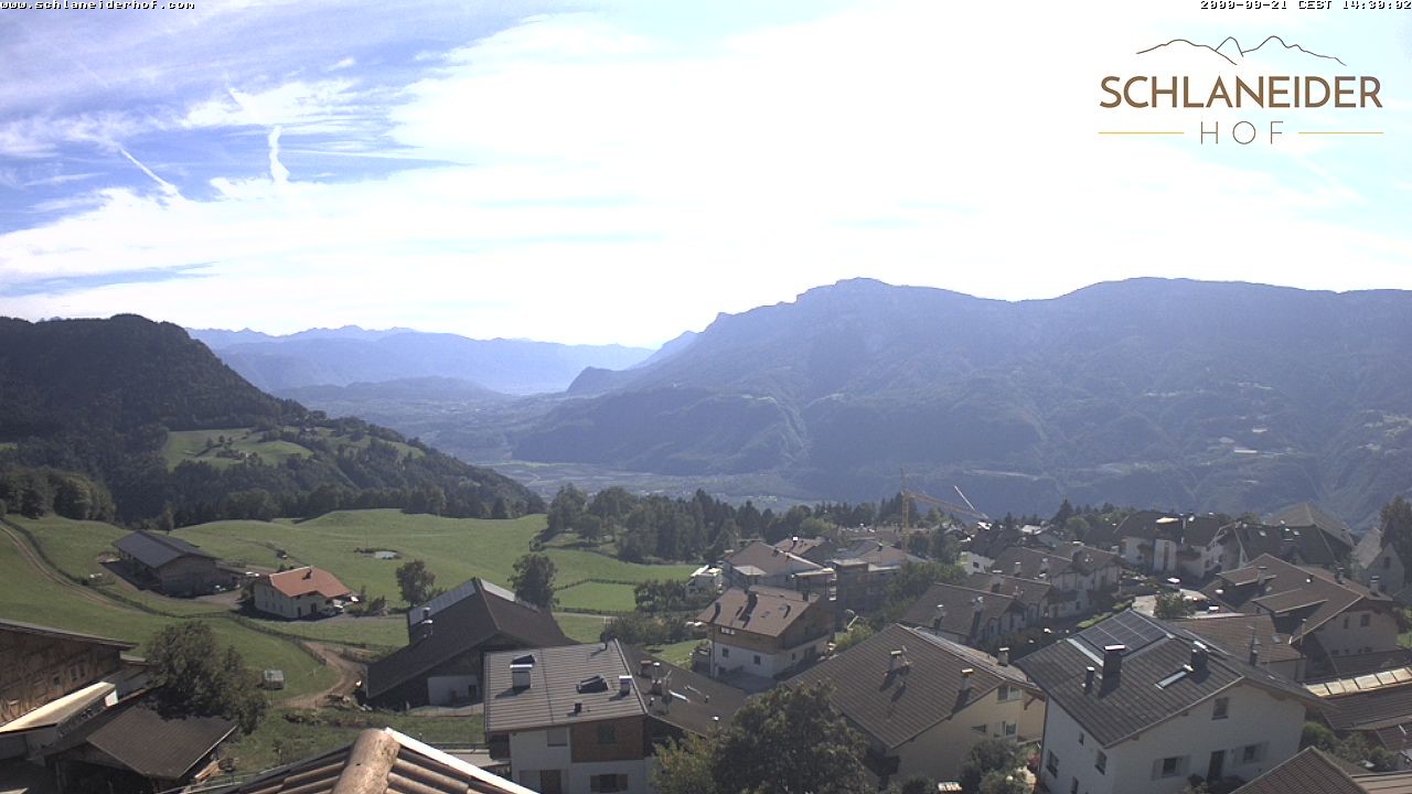 Archiv Foto Webcam Schlaneiderhof - Mölten