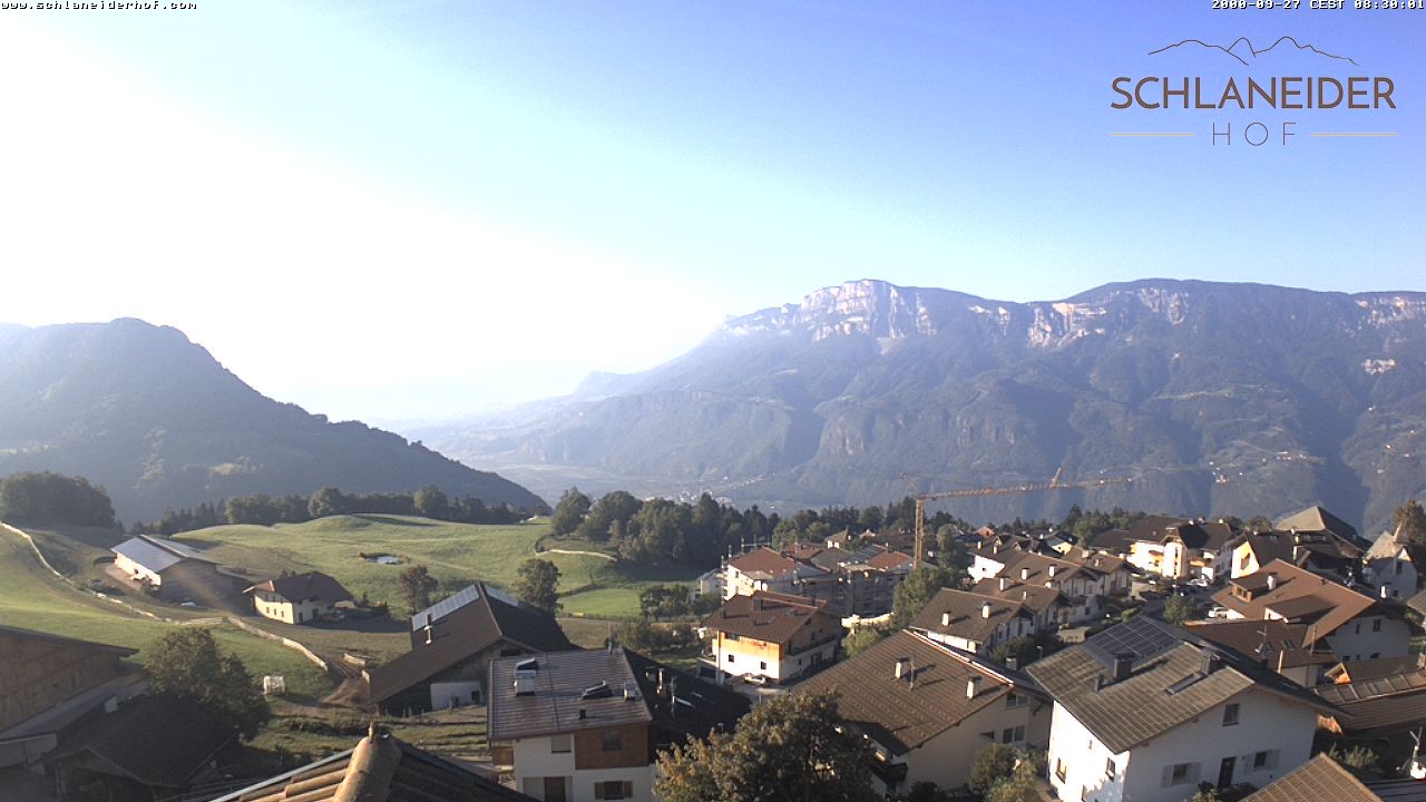 Archiv Foto Webcam Schlaneiderhof - Mölten