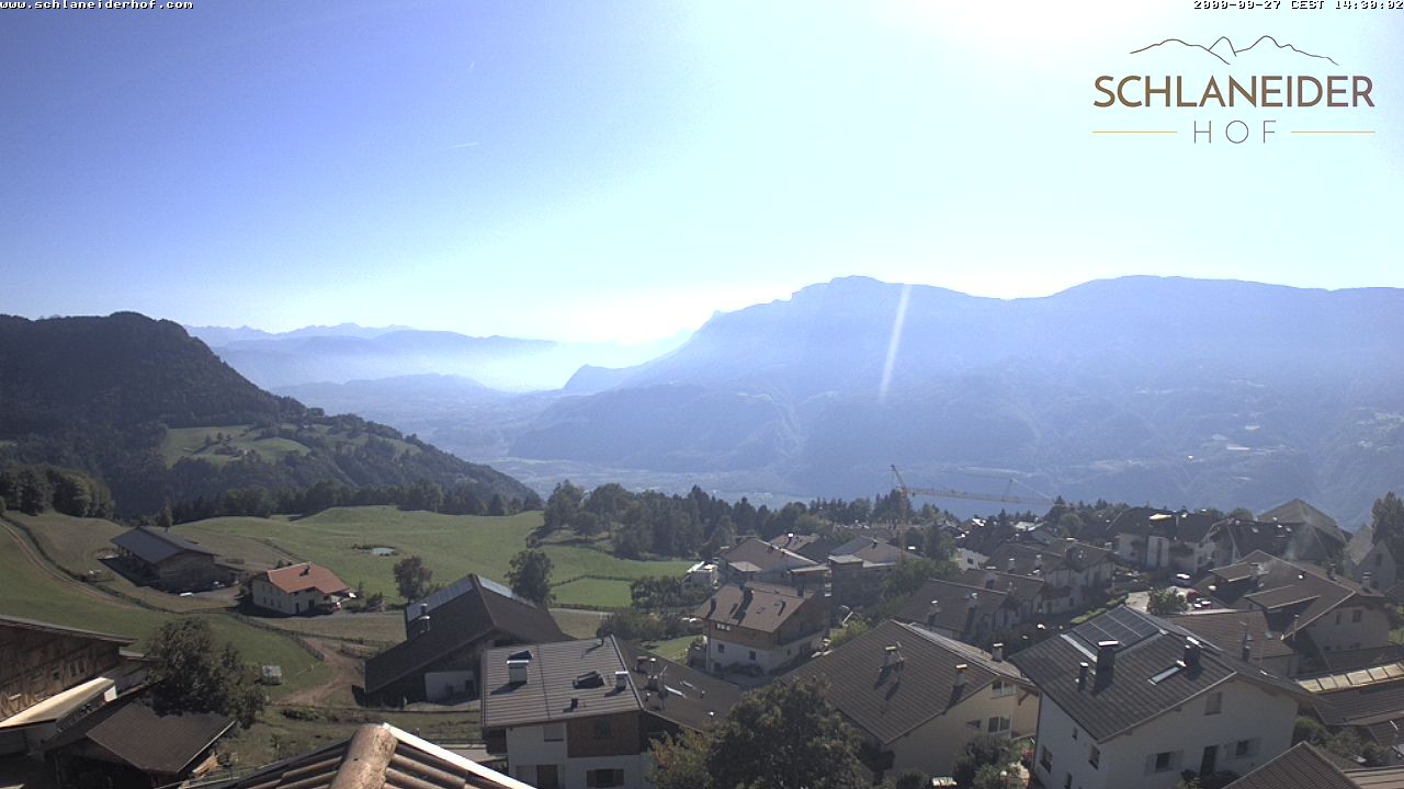 Archiv Foto Webcam Schlaneiderhof - Mölten