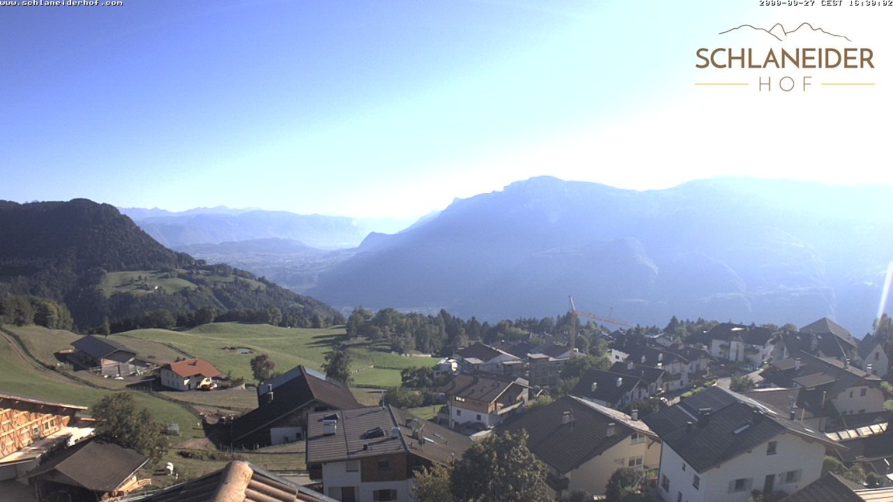 Archiv Foto Webcam Schlaneiderhof - Mölten
