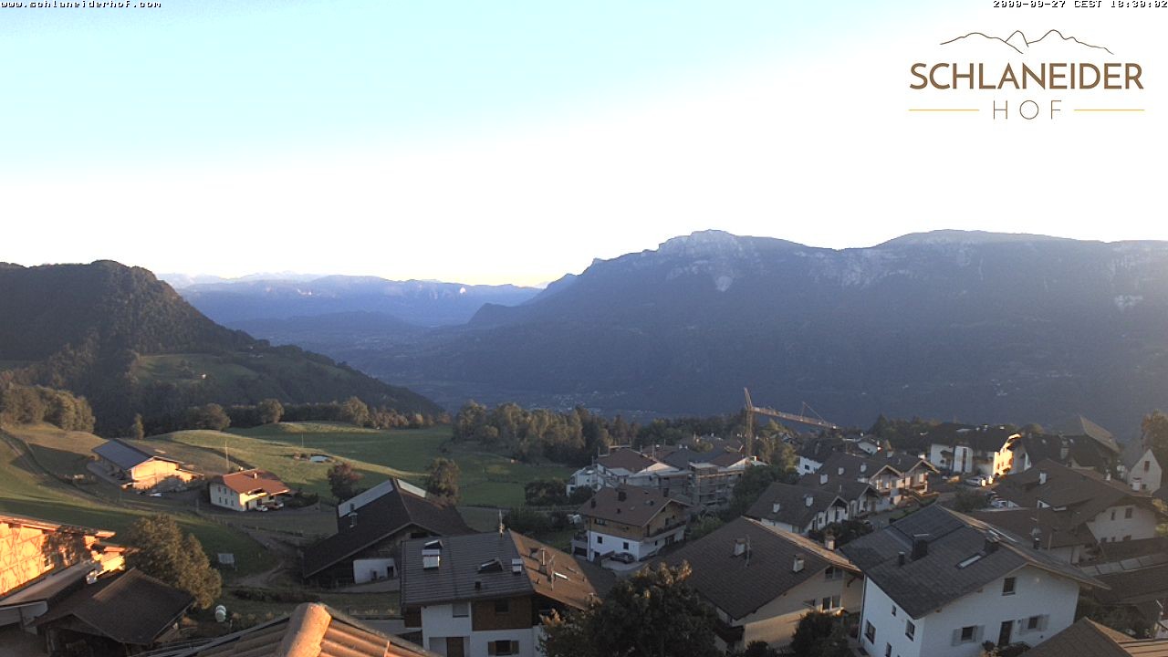 Archiv Foto Webcam Schlaneiderhof - Mölten