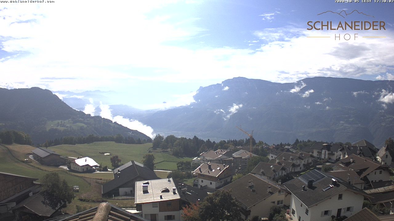 Archiv Foto Webcam Schlaneiderhof - Mölten