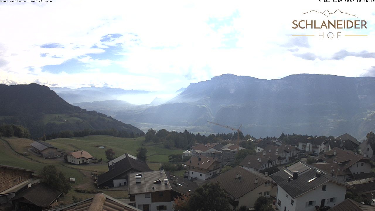 Archiv Foto Webcam Schlaneiderhof - Mölten