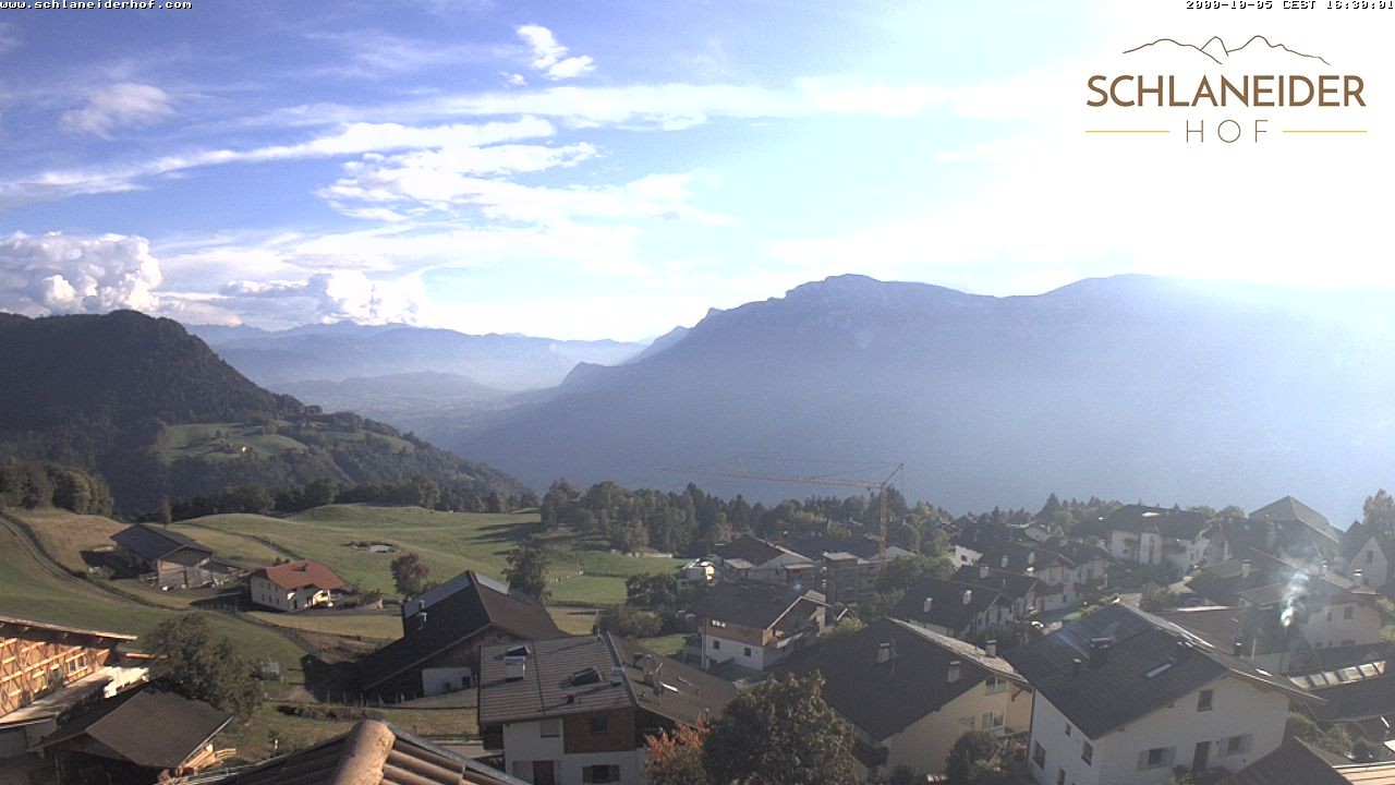 Archiv Foto Webcam Schlaneiderhof - Mölten