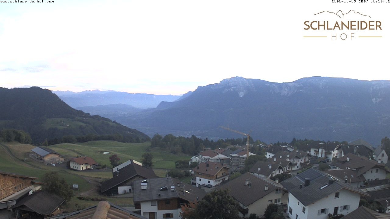 Archiv Foto Webcam Schlaneiderhof - Mölten
