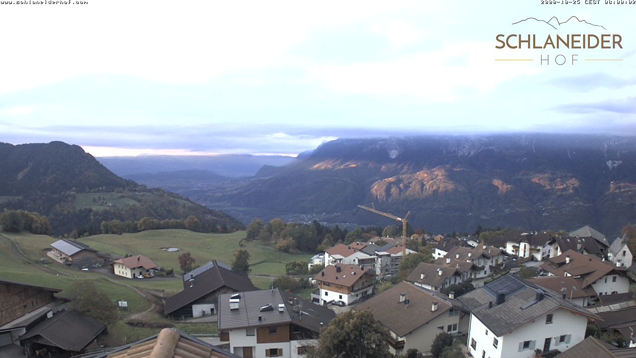 Archiv Foto Webcam Schlaneiderhof - Mölten