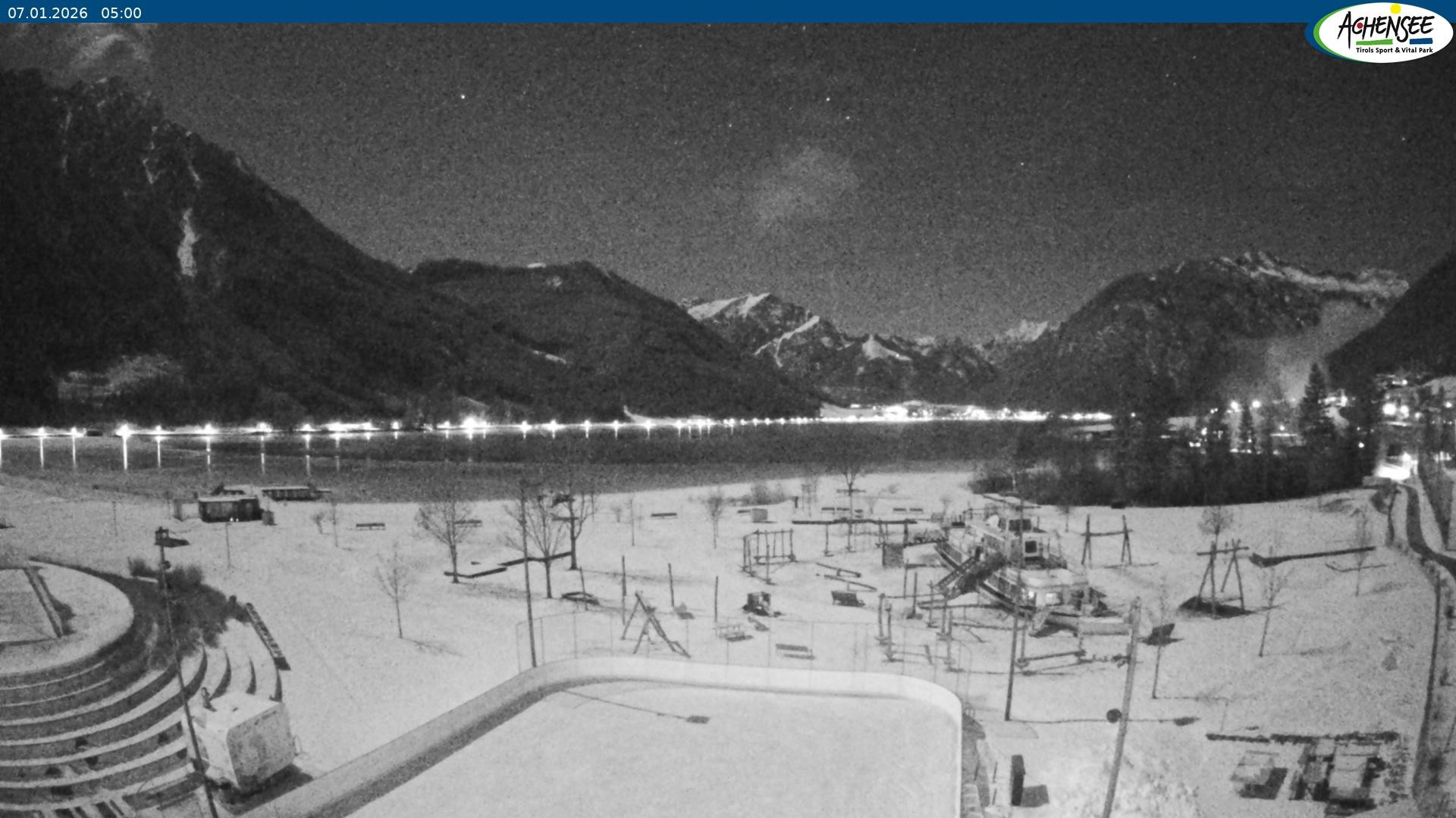 Archiv Foto Webcam Erlebnisbad Atoll am Achensee
