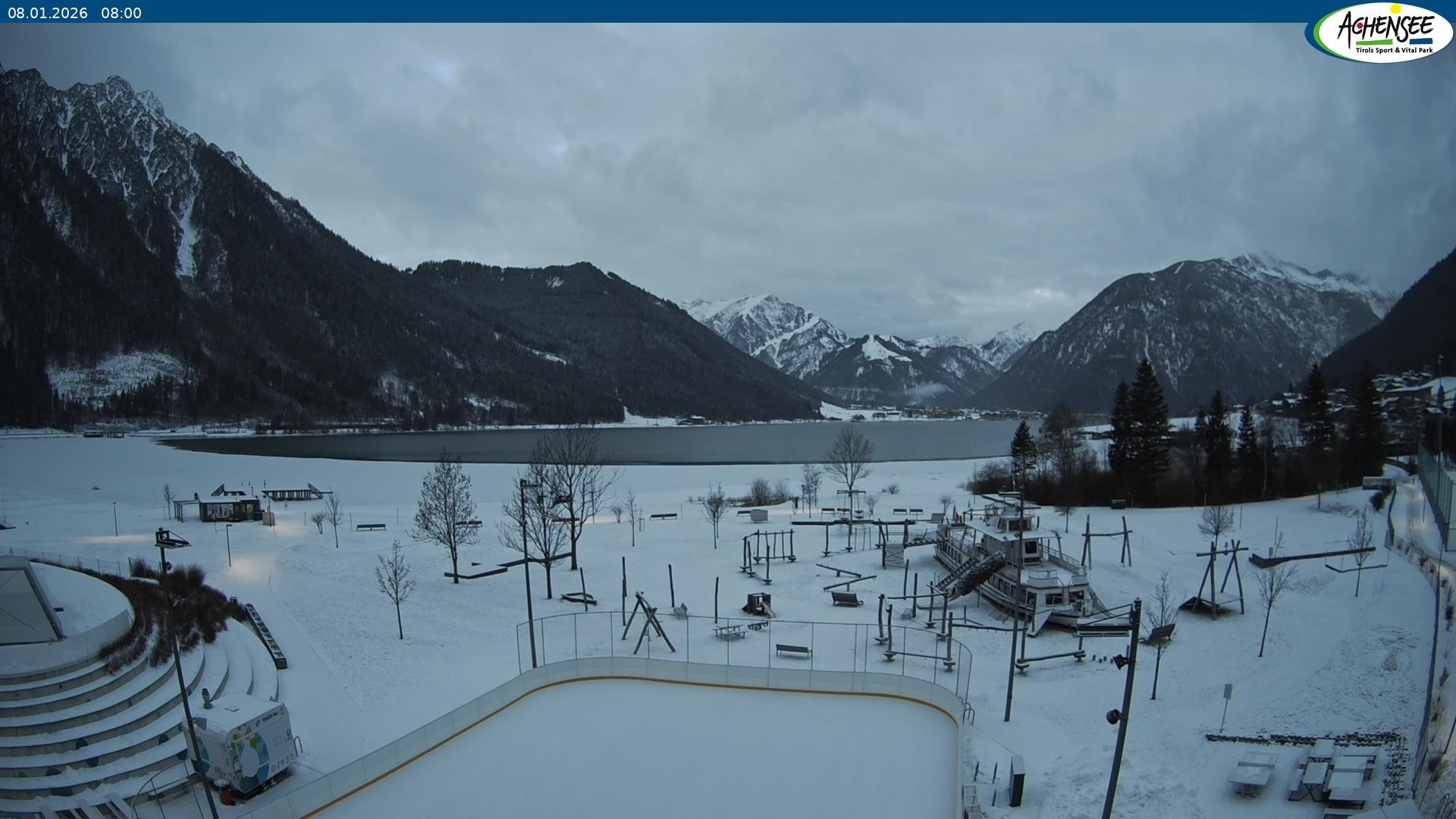 Archiv Foto Webcam Erlebnisbad Atoll am Achensee