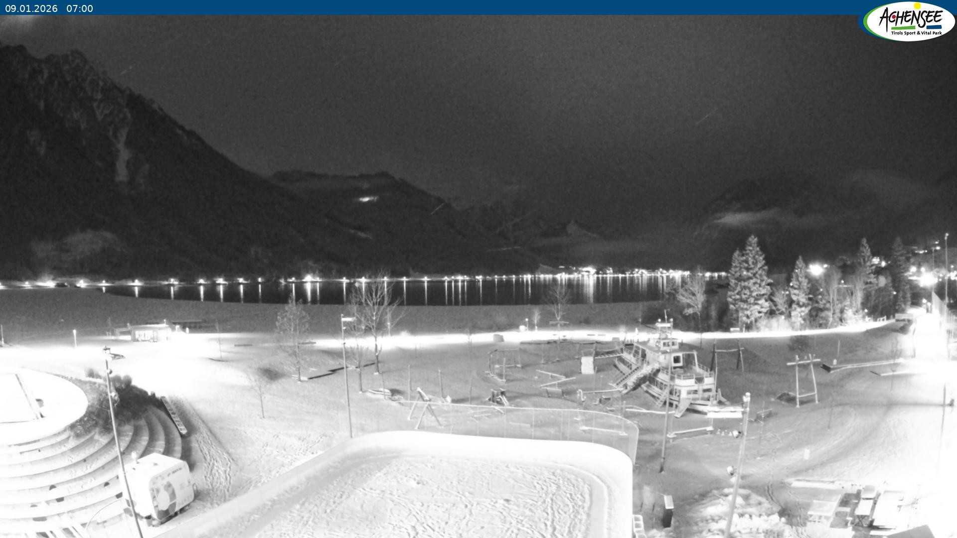 Archiv Foto Webcam Erlebnisbad Atoll am Achensee