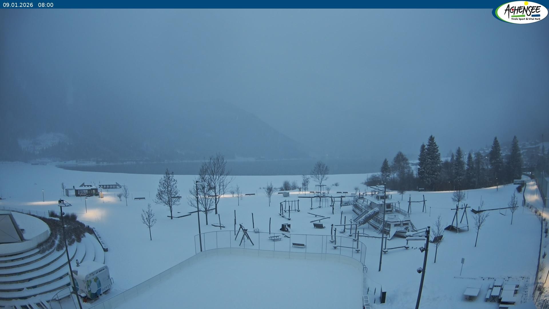 Archiv Foto Webcam Erlebnisbad Atoll am Achensee