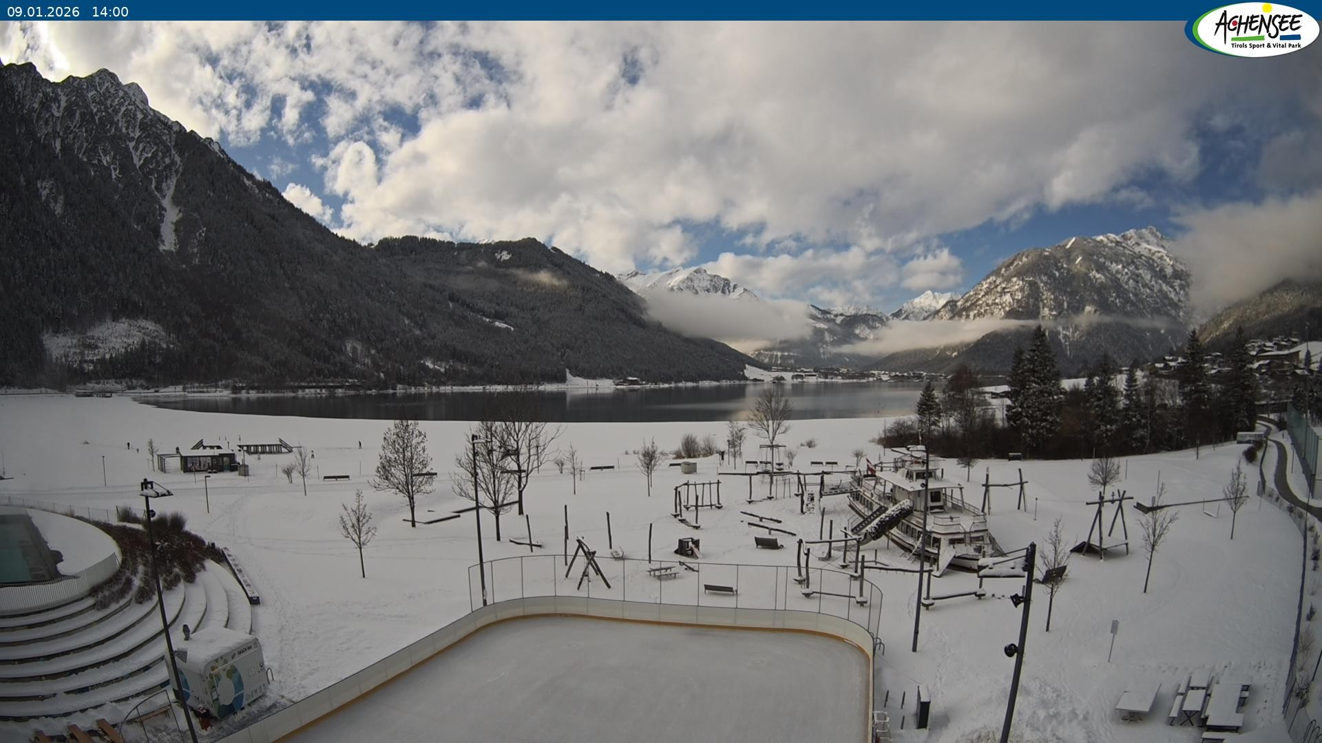 Archiv Foto Webcam Erlebnisbad Atoll am Achensee